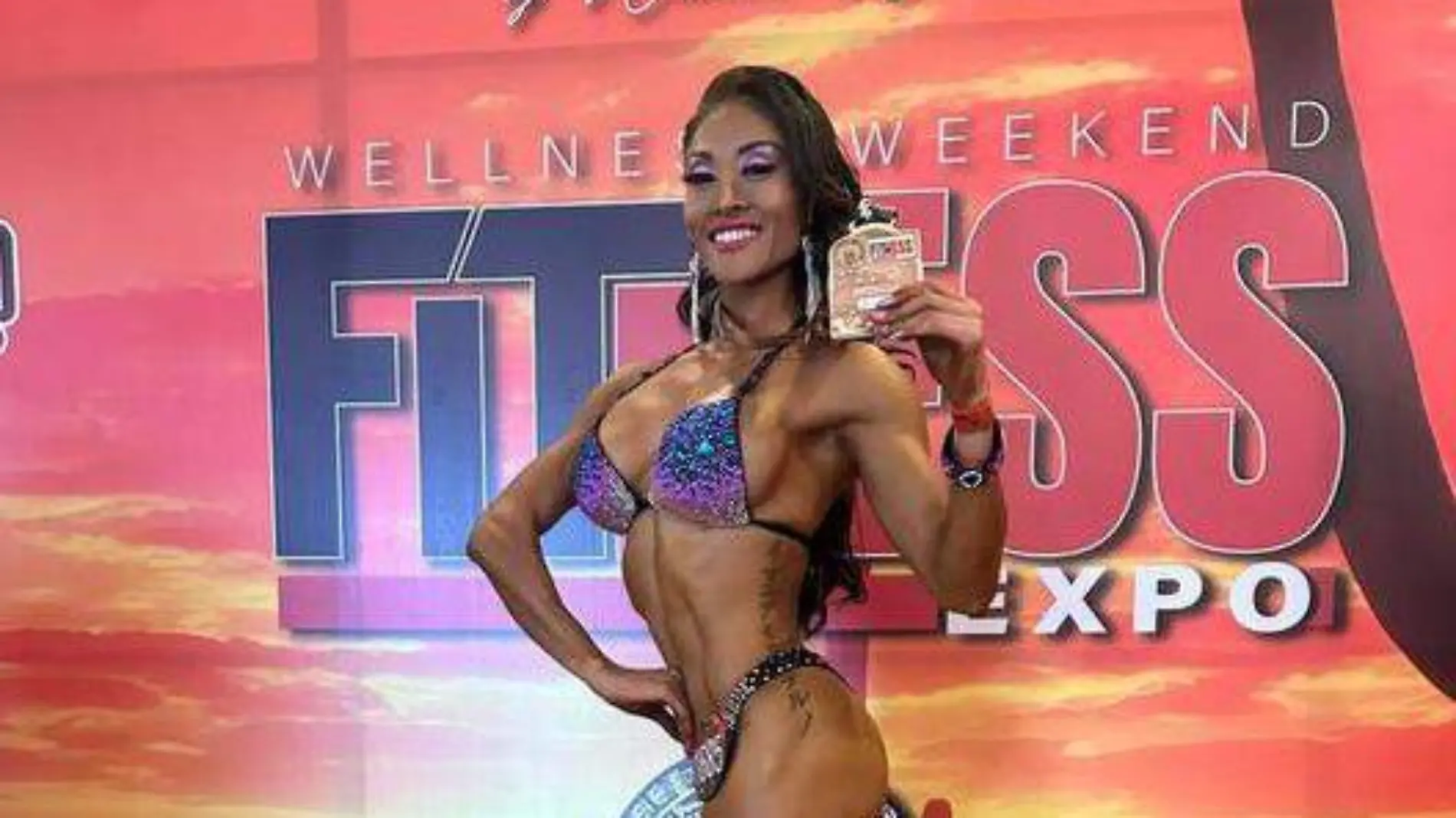 Laura Hernández destacó en el Mr México en su 72 ediciónCortesía Mr México (2)